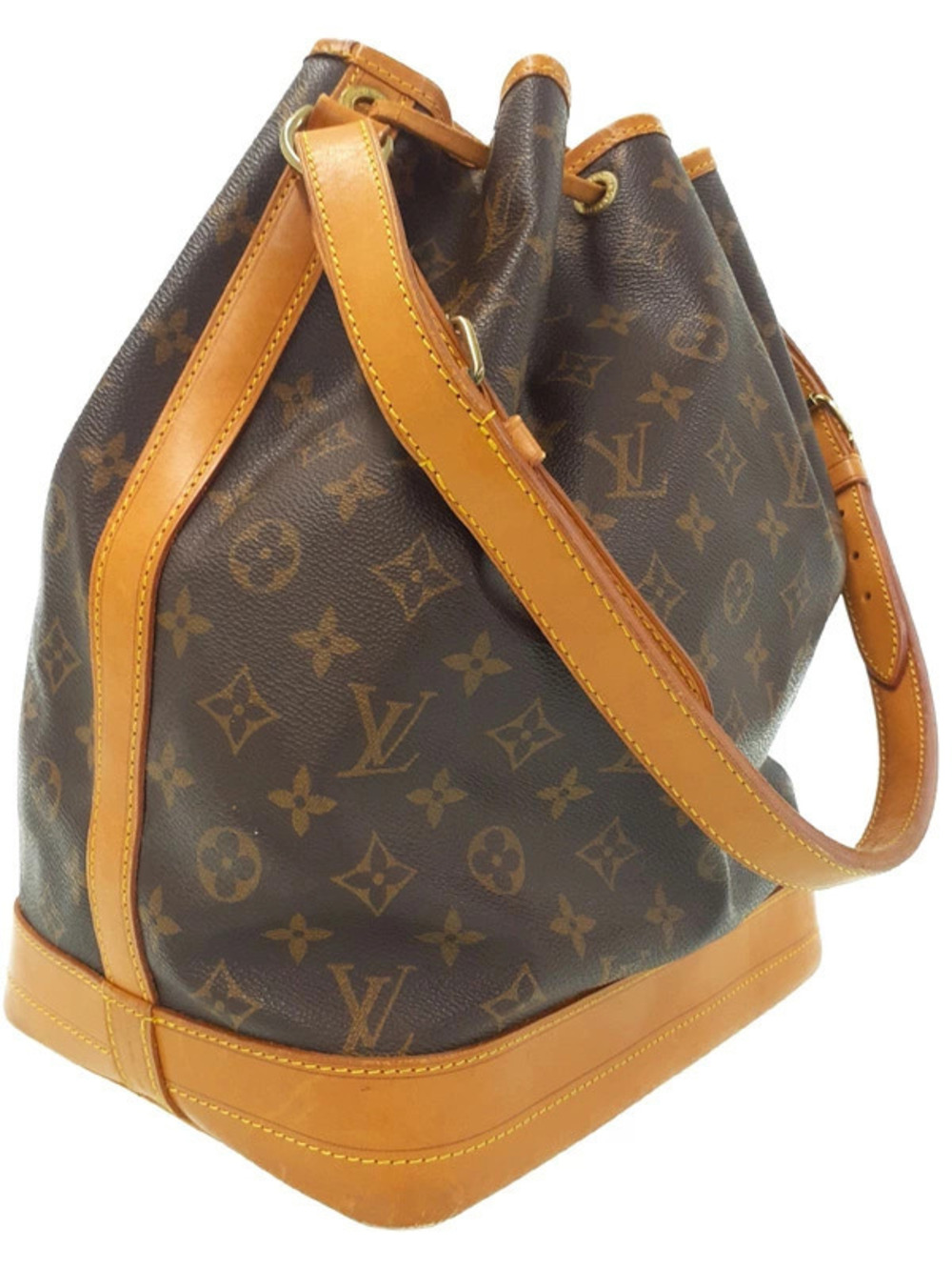 Louis Vuitton Shoulder Monogram Noe Bag Brown